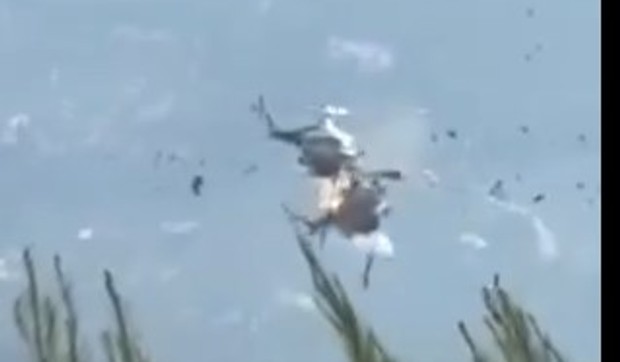 Sudar helikoptera Grčka