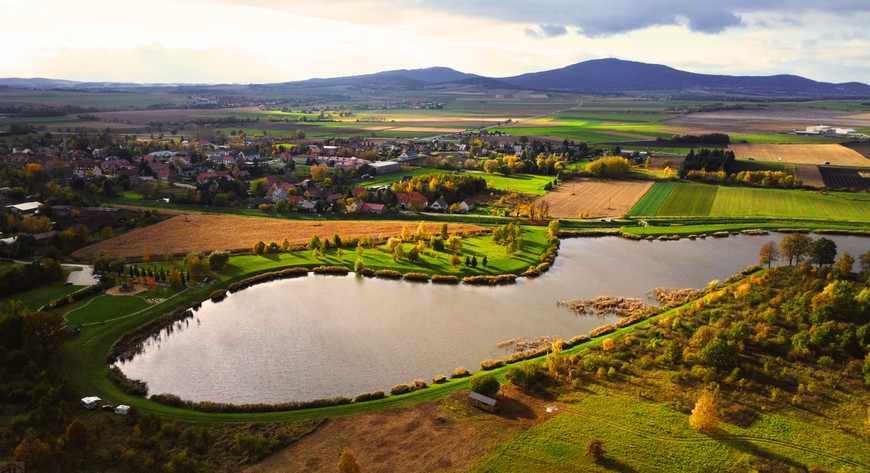 Zalew w Jordanowie Śląskim - idealne miejsce na krótką ucieczkę z miasta.