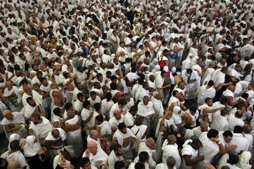 Muslim pilgrims