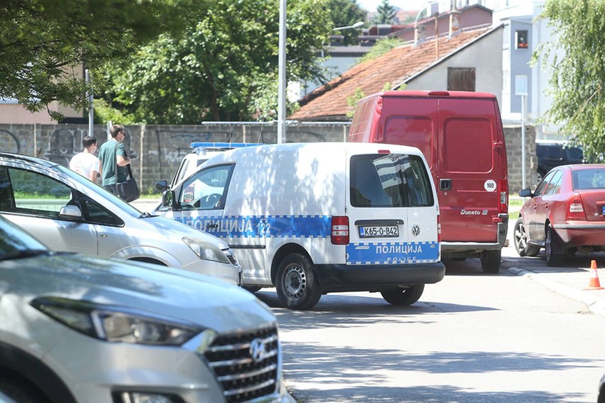 Hapšenje Siniše Šakića u centru Banjaluke