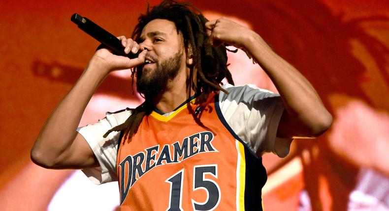 J. Cole.Getty/Tim Mosenfelder