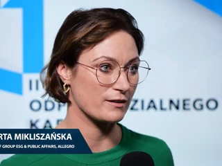 Marta Mikliszańśka, Head of Group ESG and Public Affairs w Allegro.