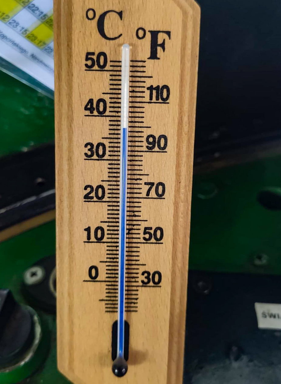 Temperatura w kabinie GT8N