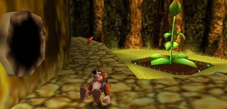 Screen z gry "Banjo-Kazooie: Nuts & Bolts"