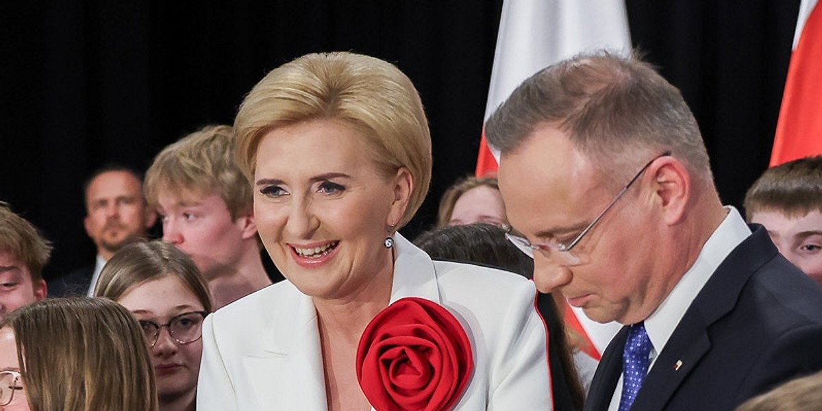 Agata Duda, Andrzej Duda. 