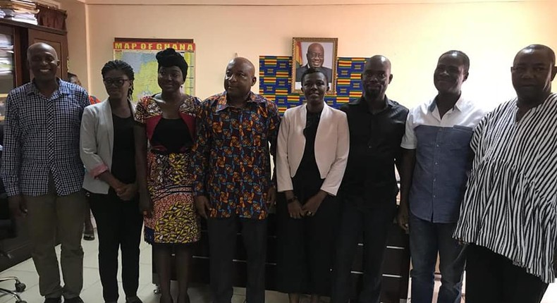 Group photograph after signing of agreement between the National Folklore Board Ghana and AB & David law firm