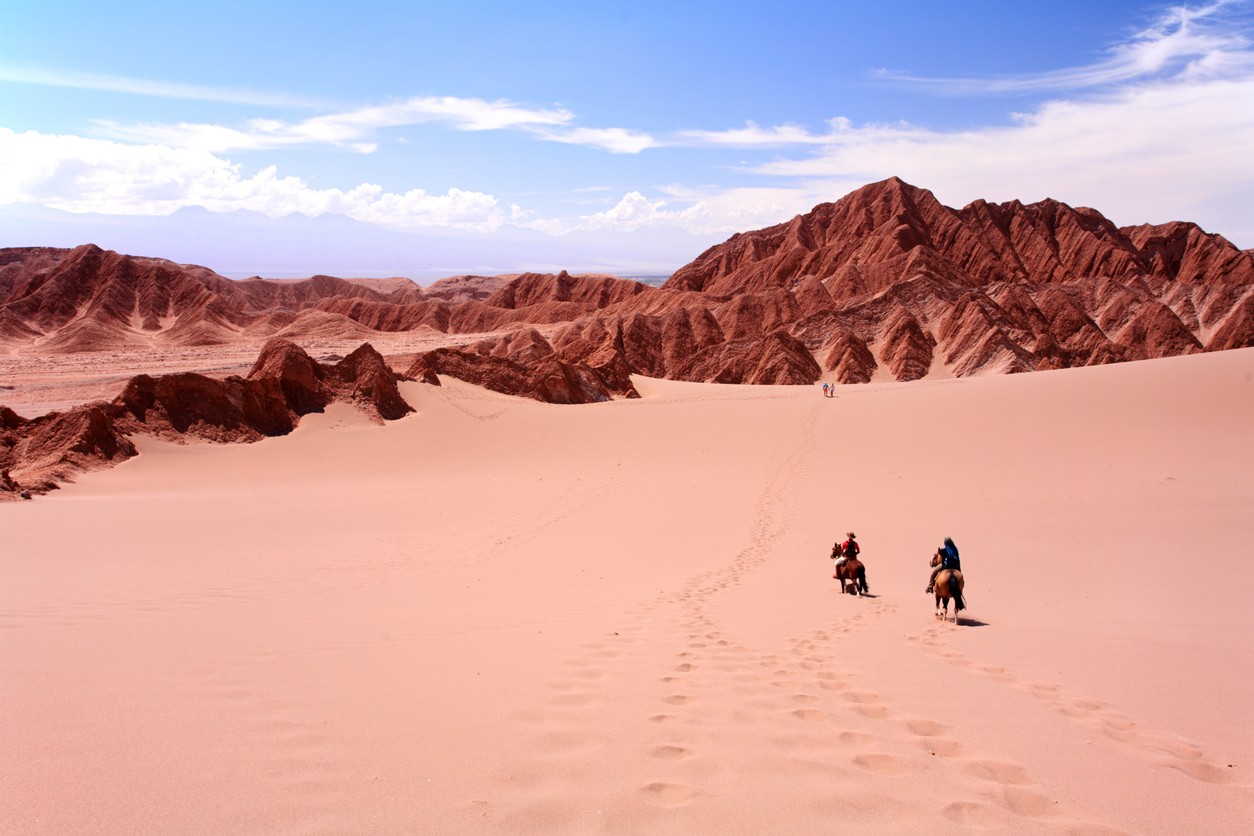 Púšť Atacama patrí k najsuchším častiam našej planéty.