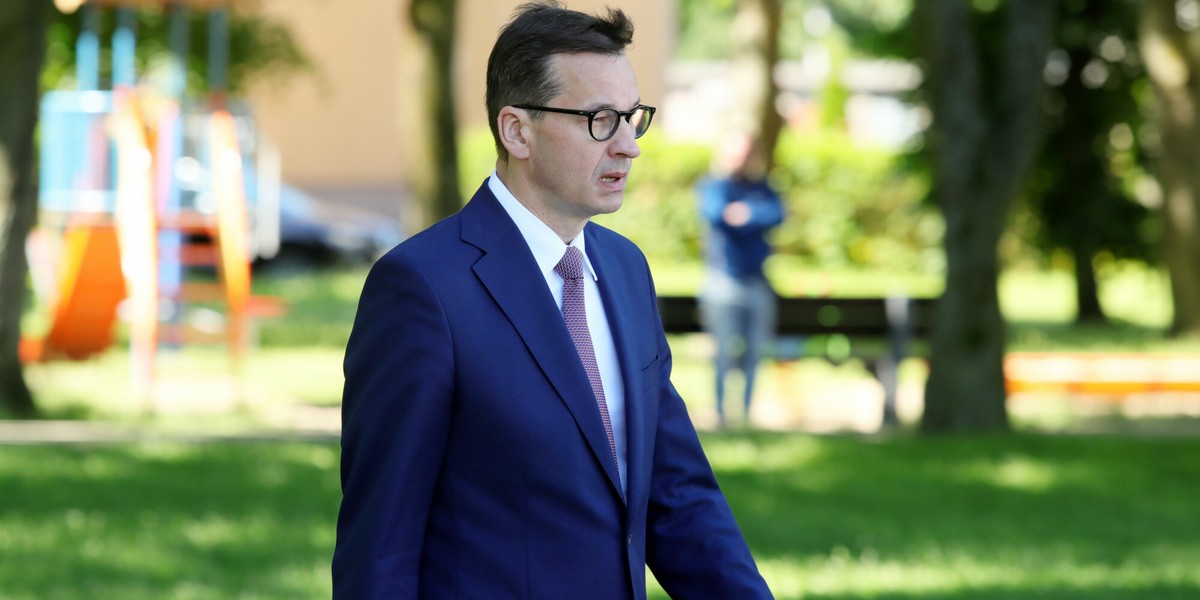 Premier Mateusz Morawiecki