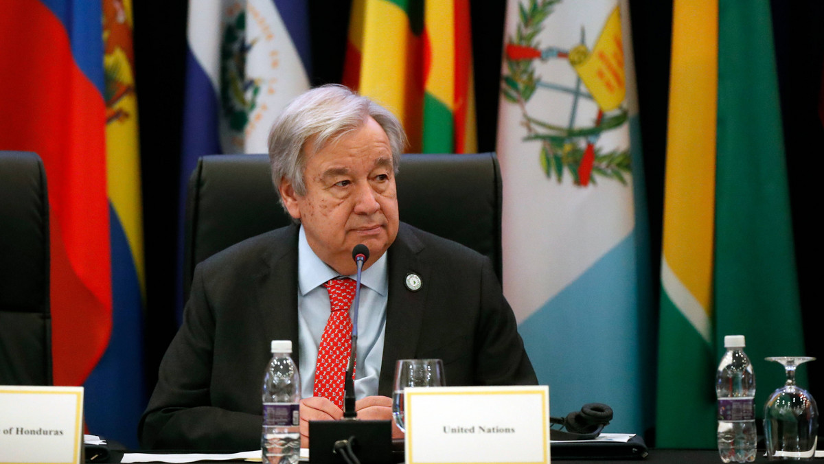 Antonio Guterres: Ziemia wzywa pomocy