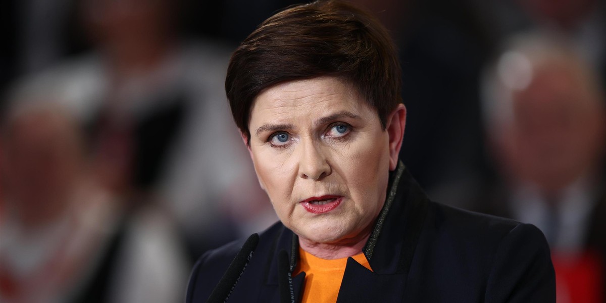 Beata Szydło. 