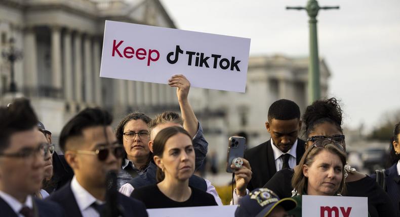 TikTok leaders are surprised that a bill that would ban TikTok in the US has gotten as far as it has.Nathan Posner/Anadolu Agency via Getty Images
