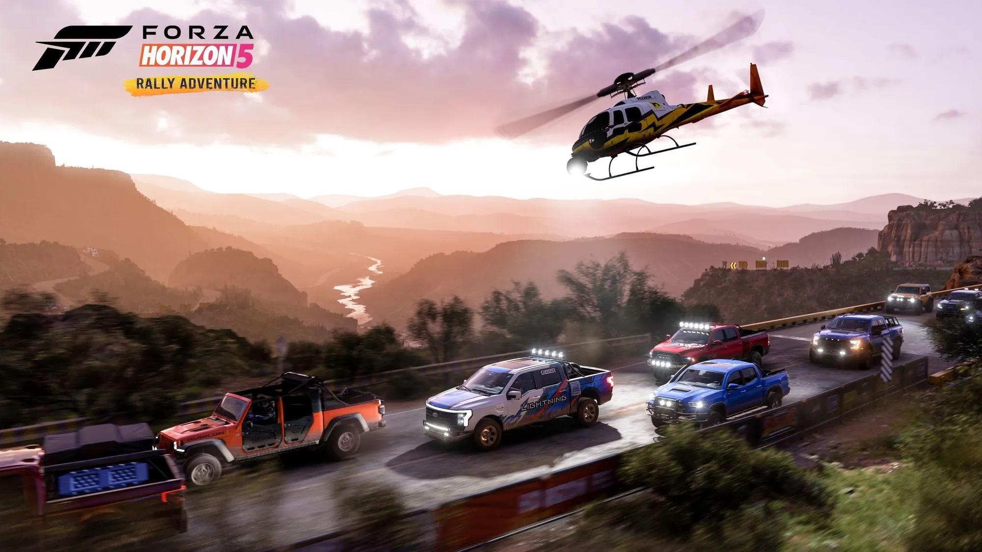 Obrázok z hry Forza Horizon 5 Rally Adventure.