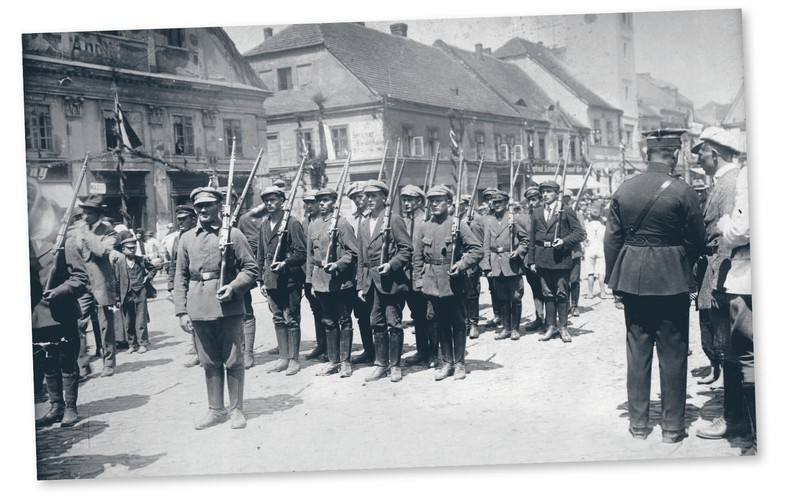 III powstanie śląskie. Oddział powstańczy w Rybniku, 1921 r. fot. mat. prasowe