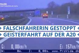 Polka pędziła 210 km/h pod prąd niemiecką autostradą. Policja musiała użyć kolczatki