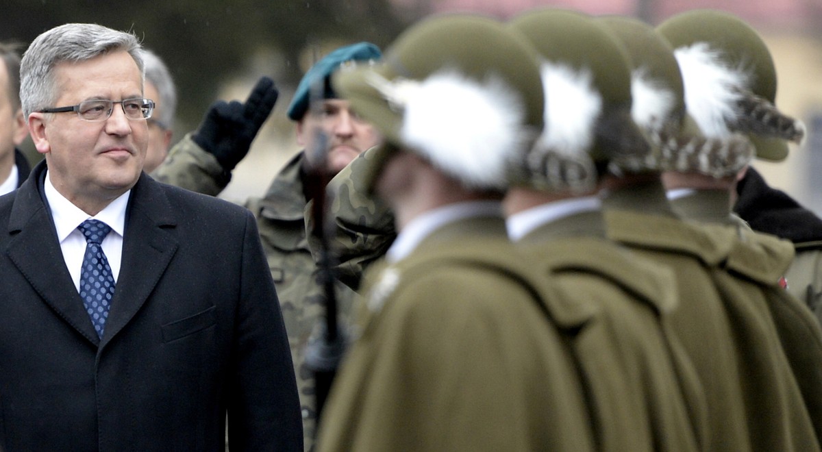 Prezydent Bronisław Komorowski