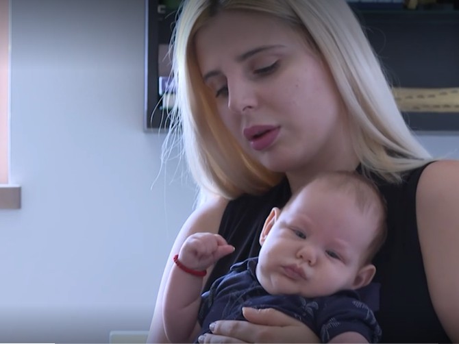 Ivana Marković iz Beograda je u roku od 24 časa diplomirala medicinu i rodila bebu