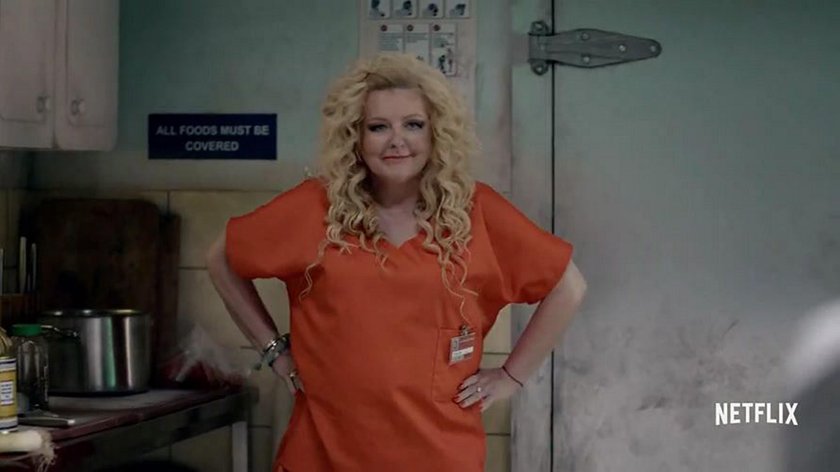 Magda Gessler w spocie promującym „Orange Is the New Black”