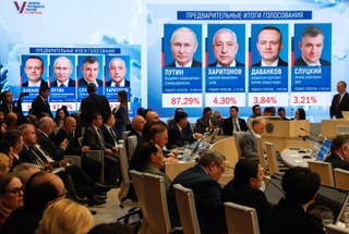 Putin z niewiarygodnymi wynikami wyborczymi. Ekspert: Typowe dla państw byłego ZSRR