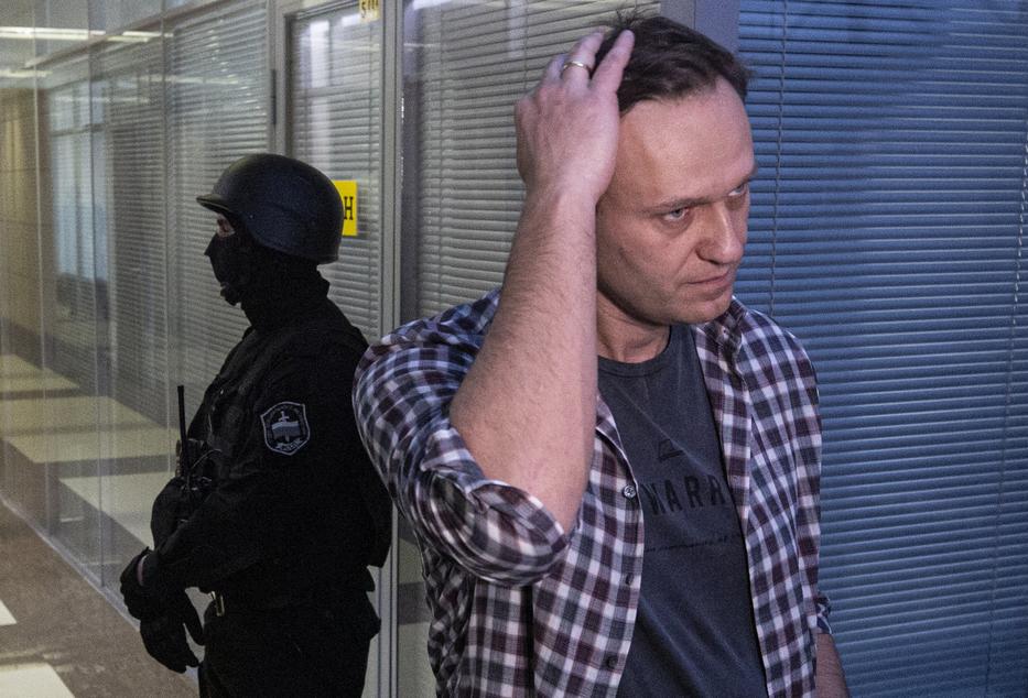 Alekszej Navalnij évek óta harcol a putyini hatalom ellen, többször is börtönbe került / Fotó: MTI