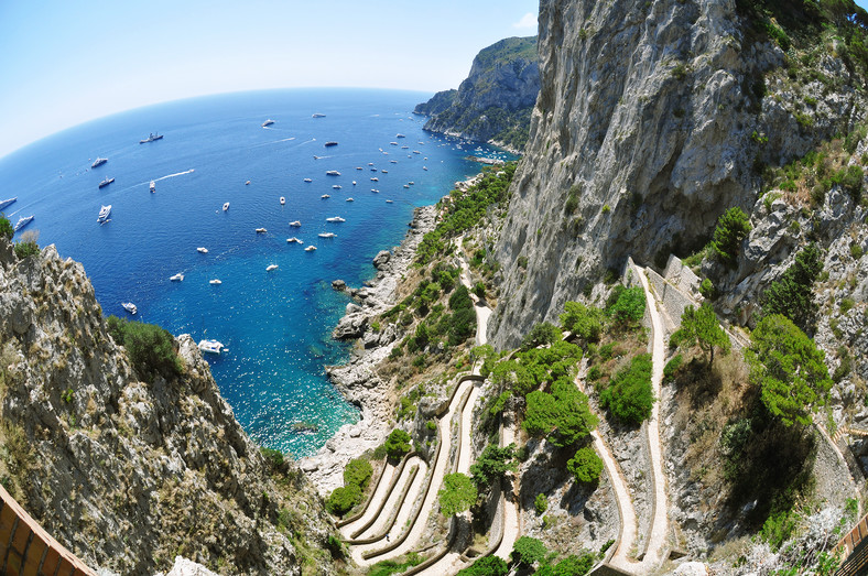 Via Krupp, Capri