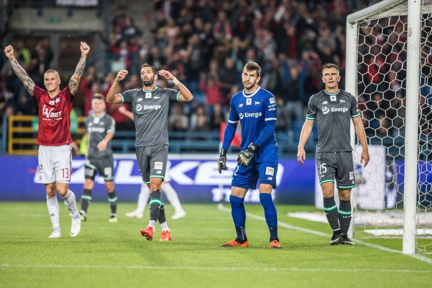 Pilka nozna. Ekstraklasa. Wisla Krakow - Lechia Gdansk. 15.09.2018