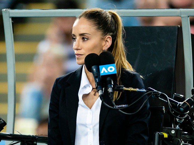 Marijana Veljović na ovogodišnjem Australijan Openu 