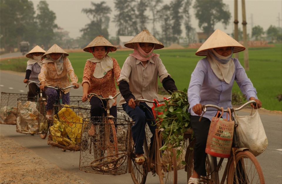 Na ulicach Hanoi