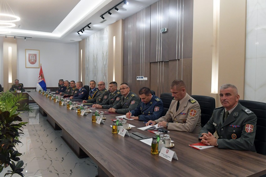 Metju Vudraf u poseti Srbiji