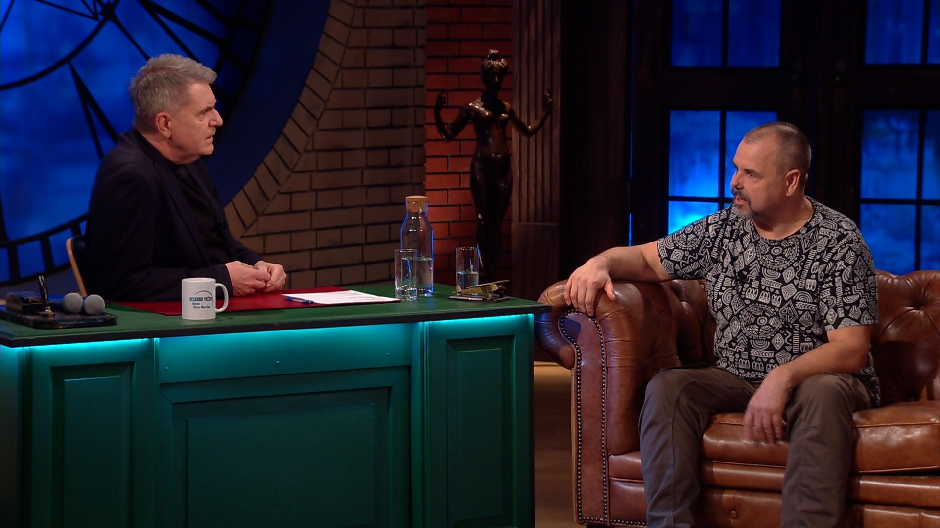 Jozef Takáč v talkšou Neskoro večer.