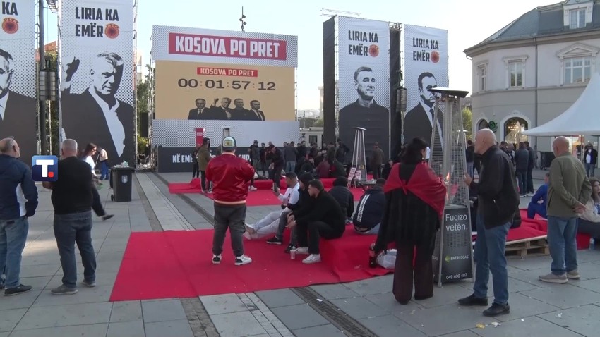 Pred izricanje presude, Priština u znaku podrške vođama tzv.OVK optuženima za ratne zločine