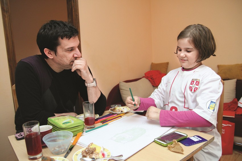 Hrabra: Učenje i početak škole Nađi pomaže da lakše prebrodi teške trenutke