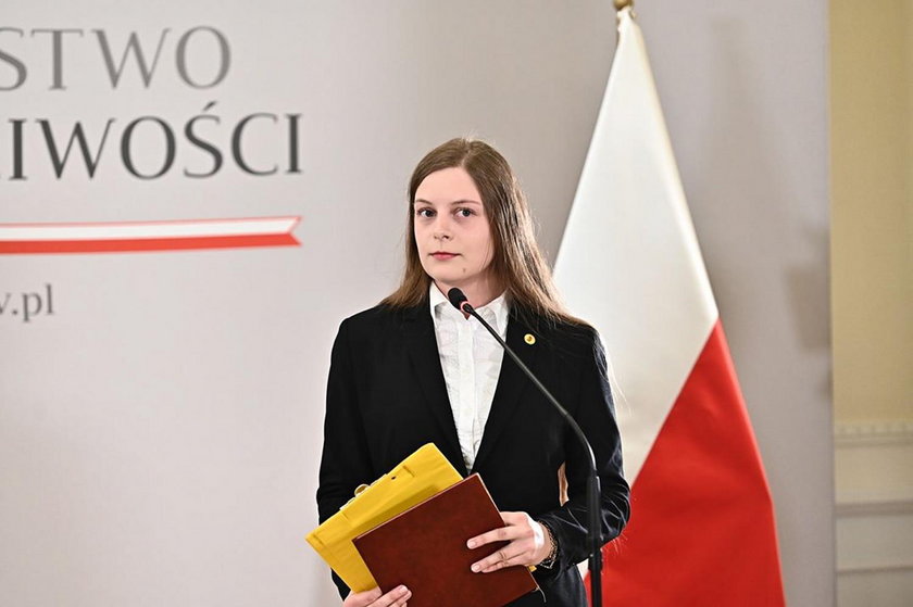 Zuzanna Wiewiórka, działaczka antyaborcyjna, otrzymała medal Ministra Sprawiedliwości