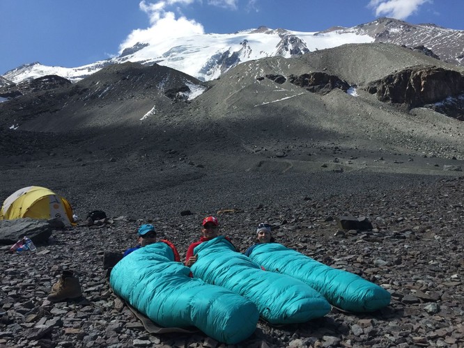 Ewa Wachowicz na szczycie Ojos del Salado
