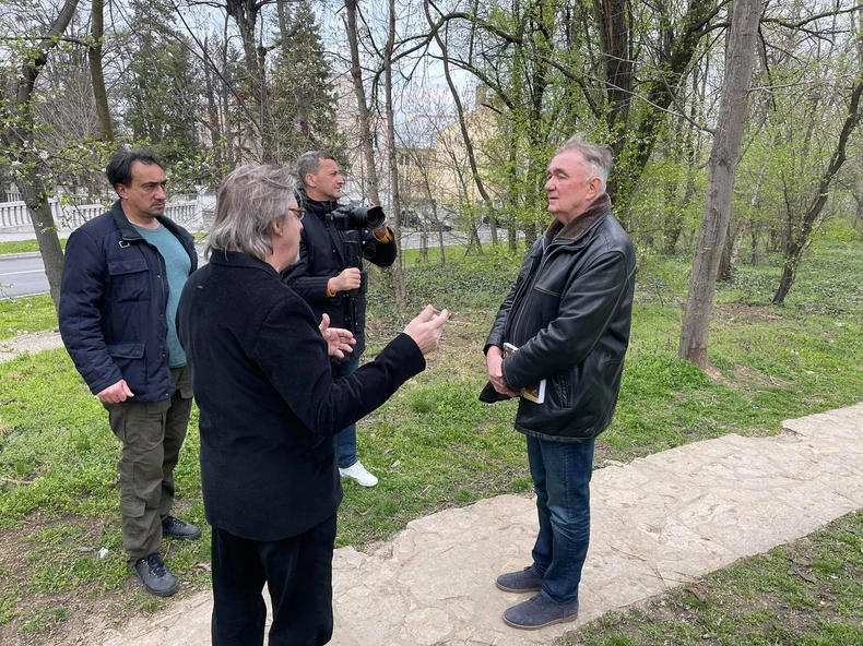 Snimanje filma Glumčina