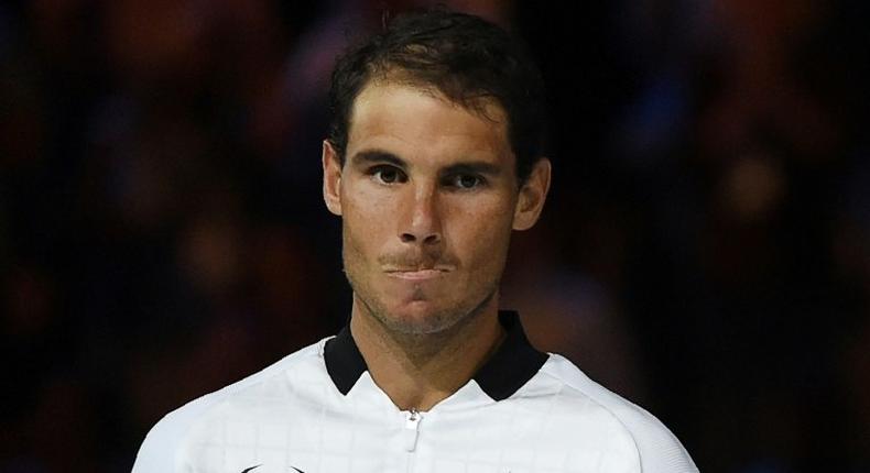 Rafael Nadal lost in the final of the Australian Open to Roger Federer
