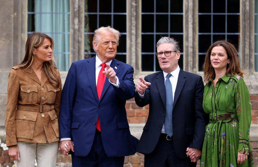 Donald Tramp, Kir Starmer