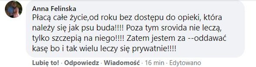 Koronawirus w Polsce. Prof. Anna Piekarska o opłatach za leczenie dla antyszczepionkowców