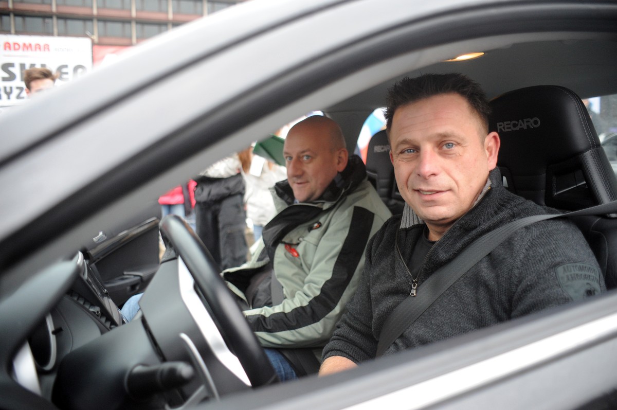 Leszek Kuzaj podczas finału WOŚP