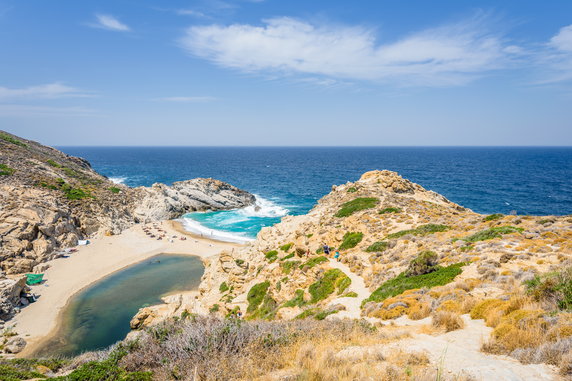 Plaża Nas, Ikaria