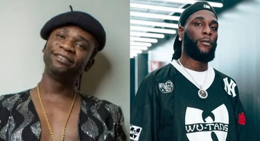 Speed Darlington's mother goes on her knees to beg Burna Boy to release her son