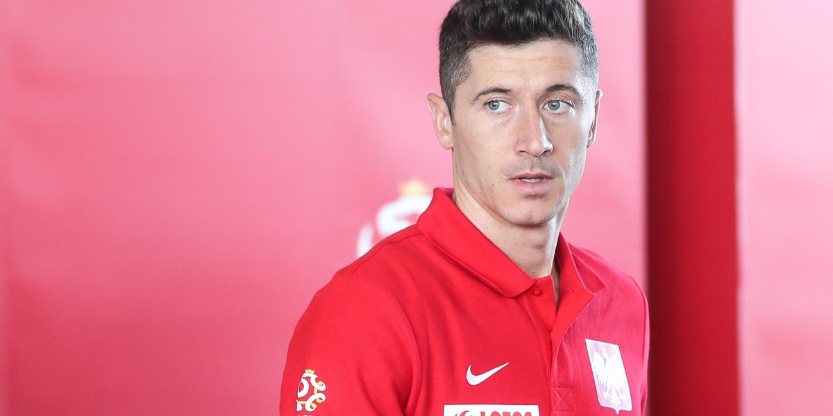 Kapitan reprezentacji Polski Robert Lewandowski