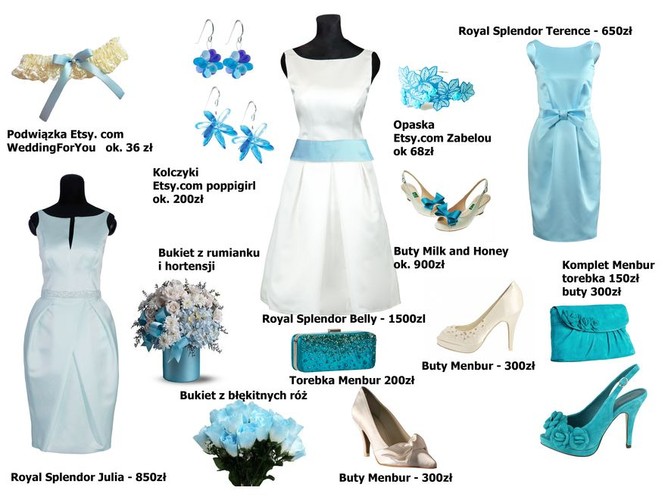 Modne stylizacje ślubne we wszystkich kolorach tęczy