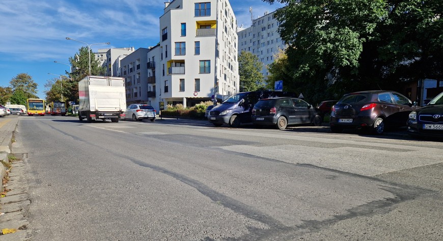 Na ulicy Bezpiecznej wymieniona zostanie nawierzchnia z masy bitumicznej.