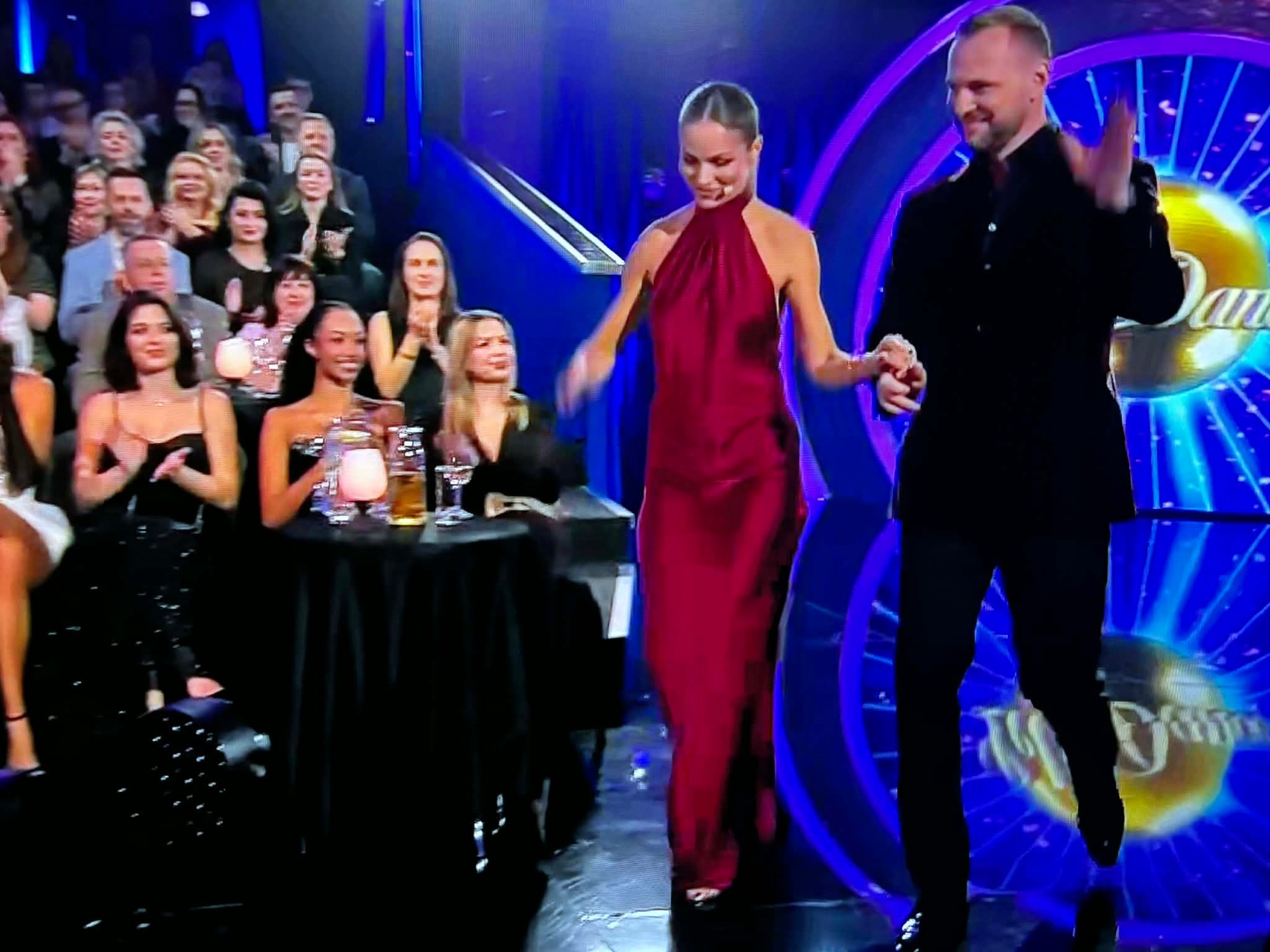 Ivana Gábor po boku manžela Mariána Gáboríka v Let's Dance.