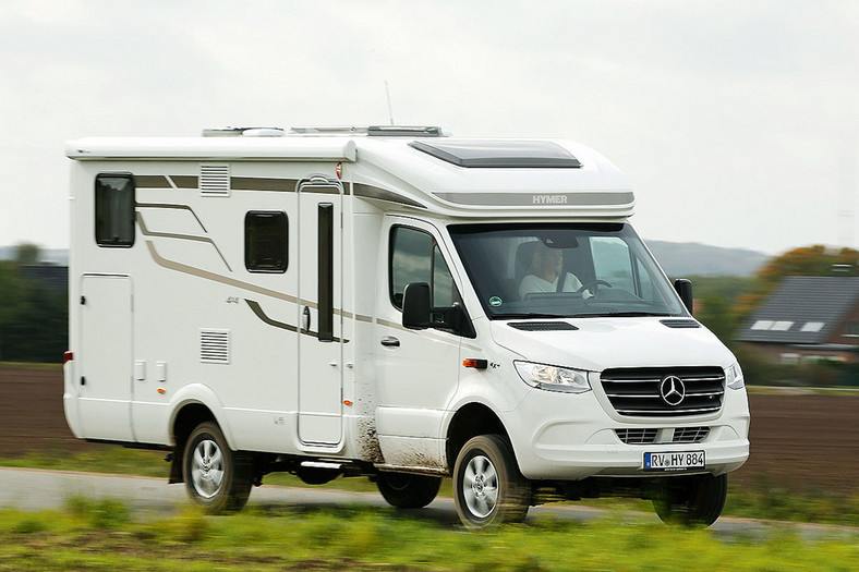 Dwa kampery 4x4: Hymer i Knaus