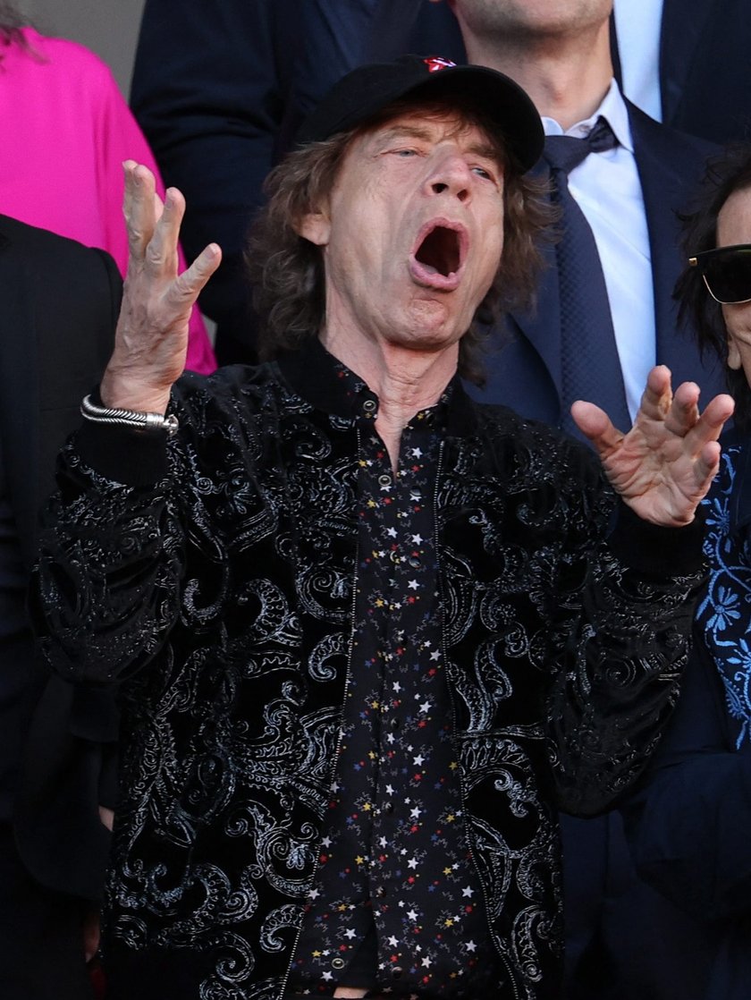 Mick Jagger oszalał ze szczęścia po golu dla Barcelony. 