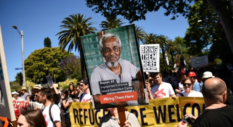 Canberra sends asylum-seekers who try to enter Australia by boat to camps on Nauru and Papua New Guinea's Manus Island, but the conditions there have been criticised by refugee advocates and medical professionals