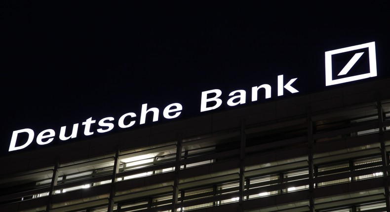 Deutsche Bank in Berlin, Germany.