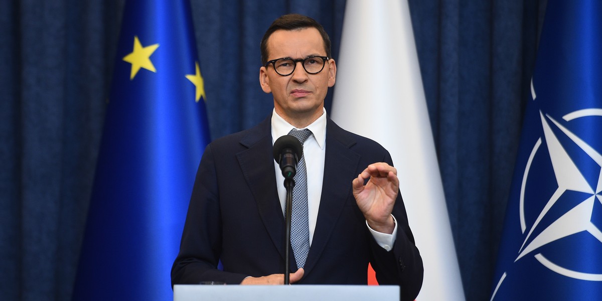 Premier Mateusz Morawiecki.