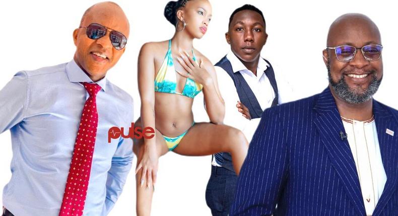 Frank Gashumba, Sheilah, Kayz and Samson Kasumba